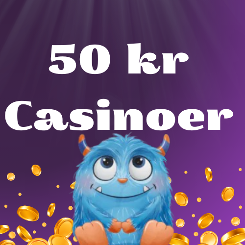 Casino indbetaling på 50 kr